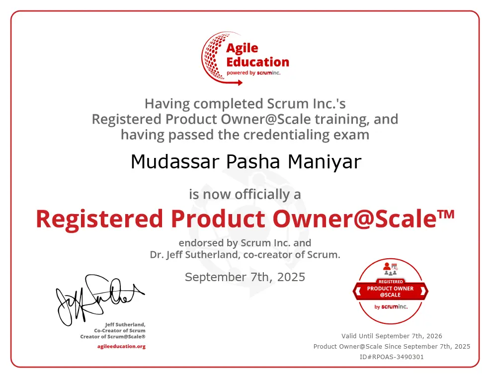 Scrum Certifications Mangalore